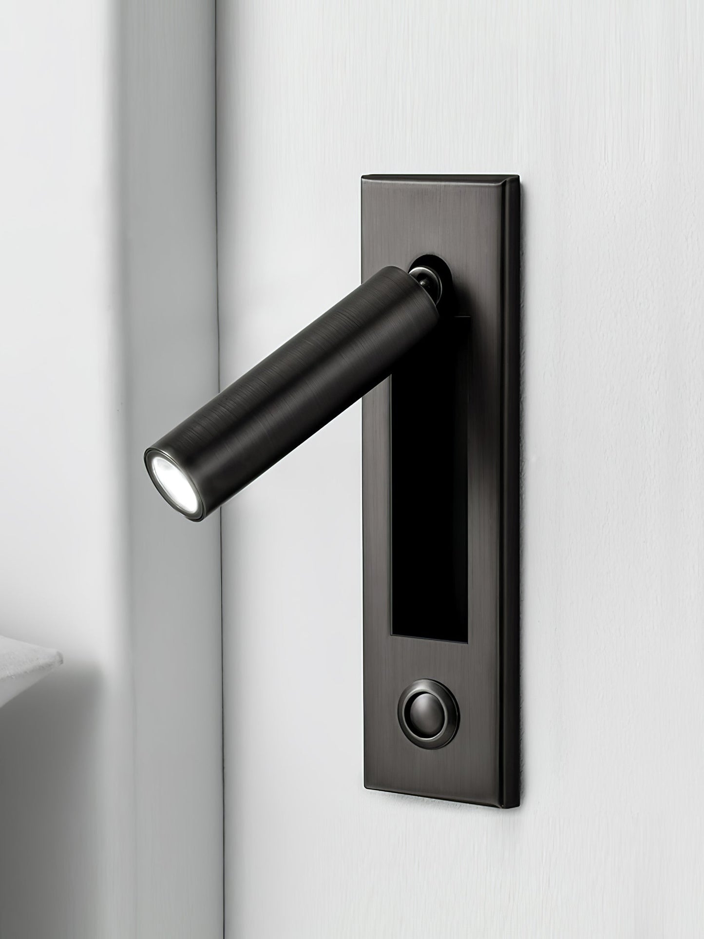 Sleek Contemporary Recessed LED Wall Light Fixture