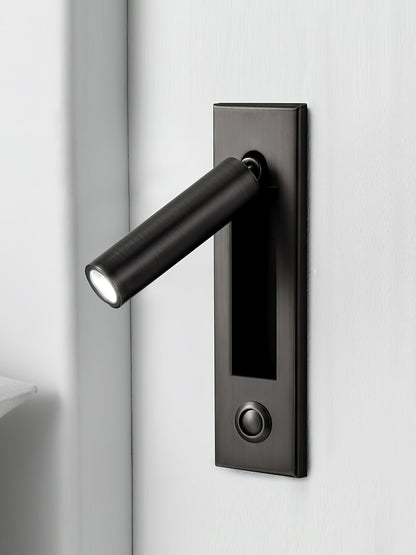 Sleek Contemporary Recessed LED Wall Light Fixture