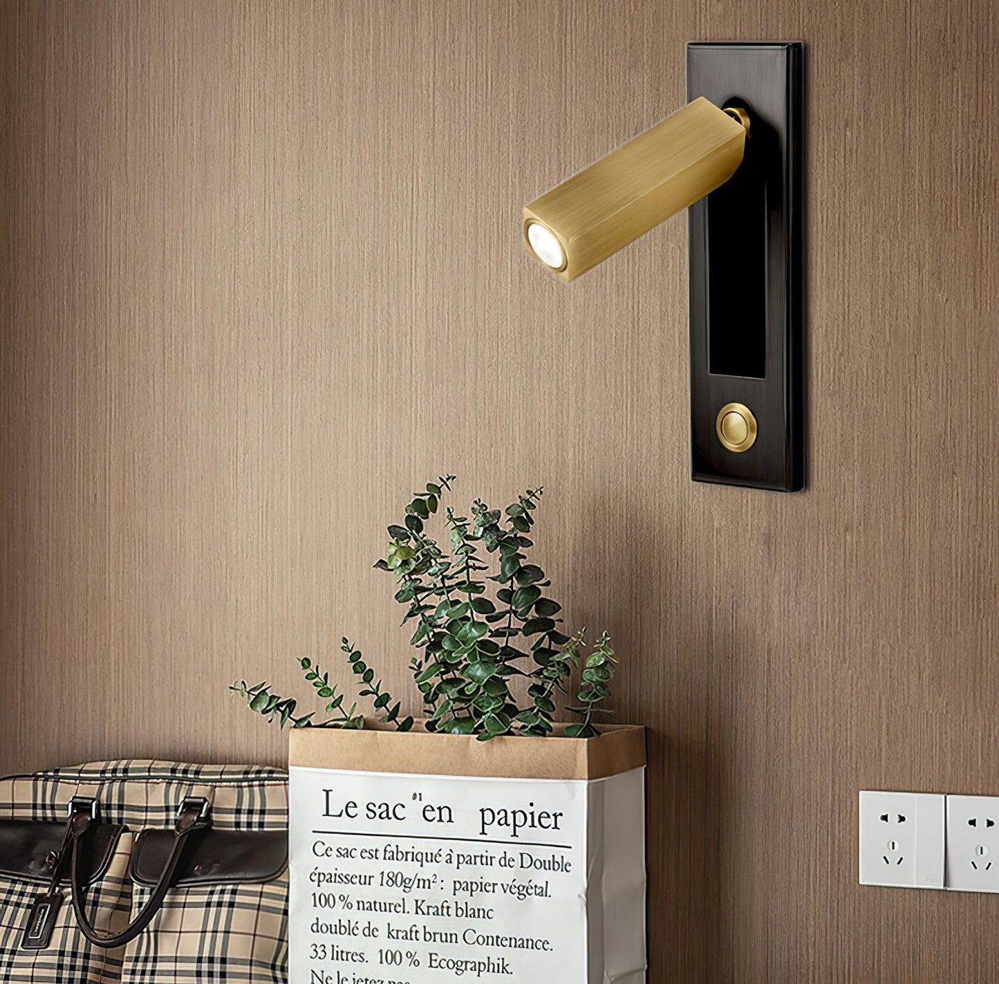 Sleek Contemporary Recessed LED Wall Light Fixture