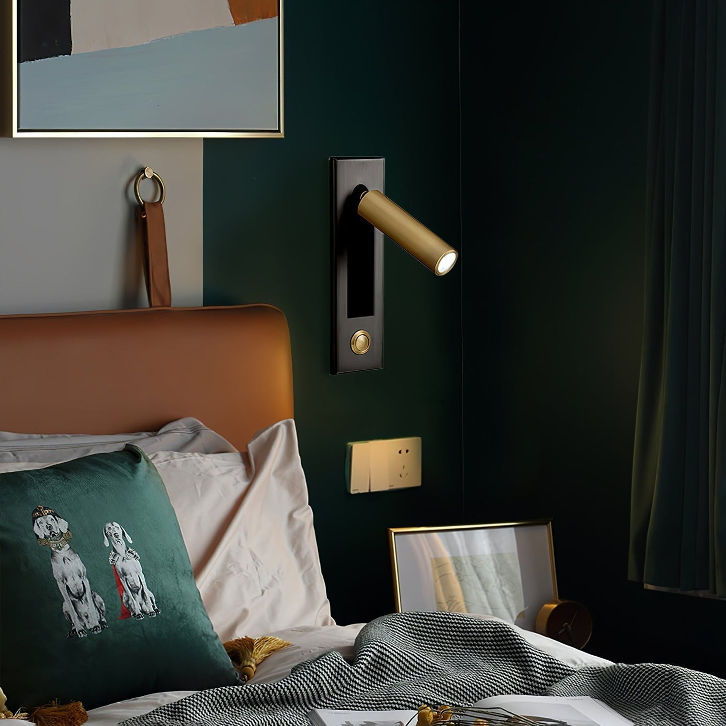Sleek Contemporary Recessed LED Wall Light Fixture
