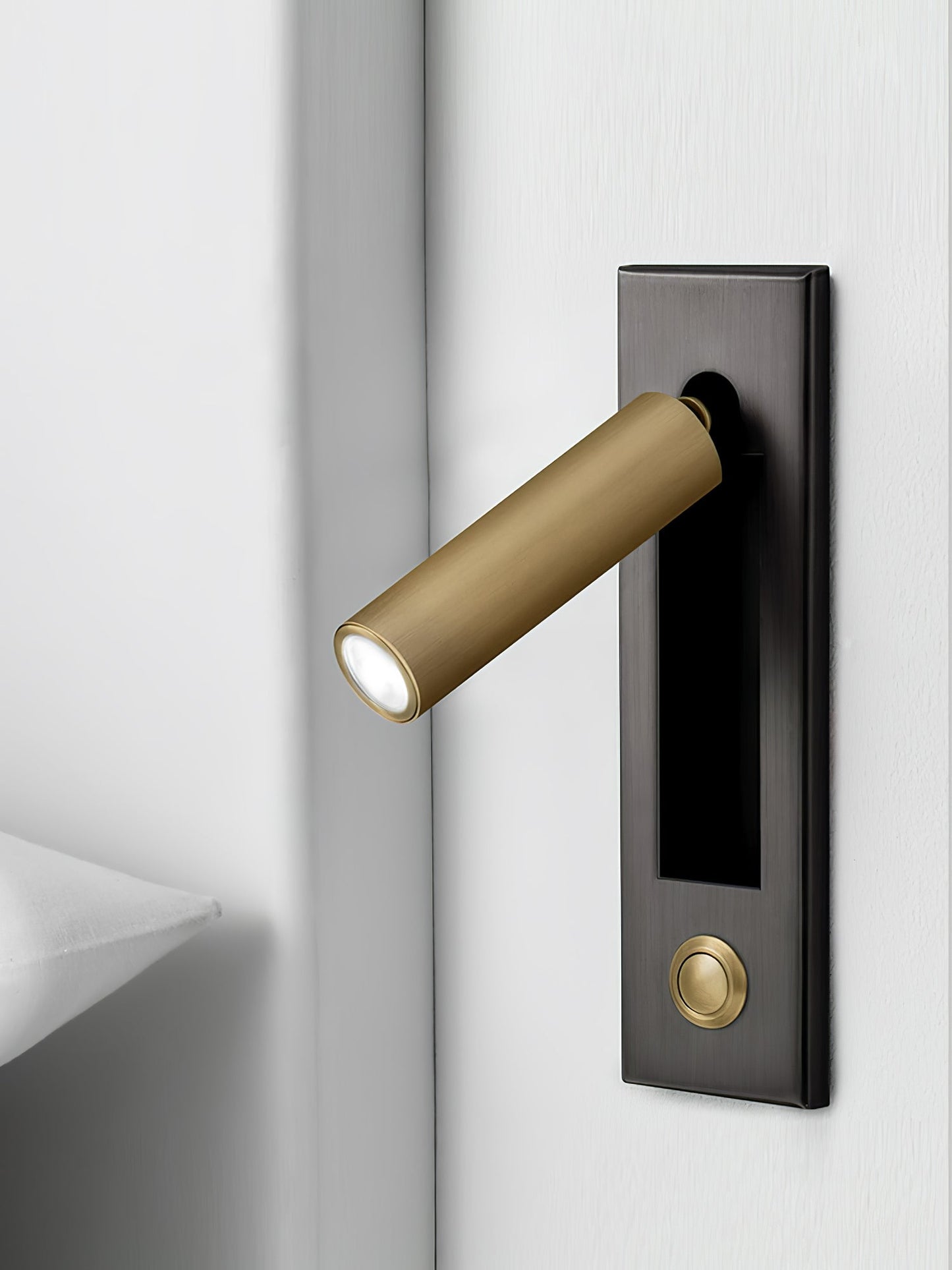 Sleek Contemporary Recessed LED Wall Light Fixture