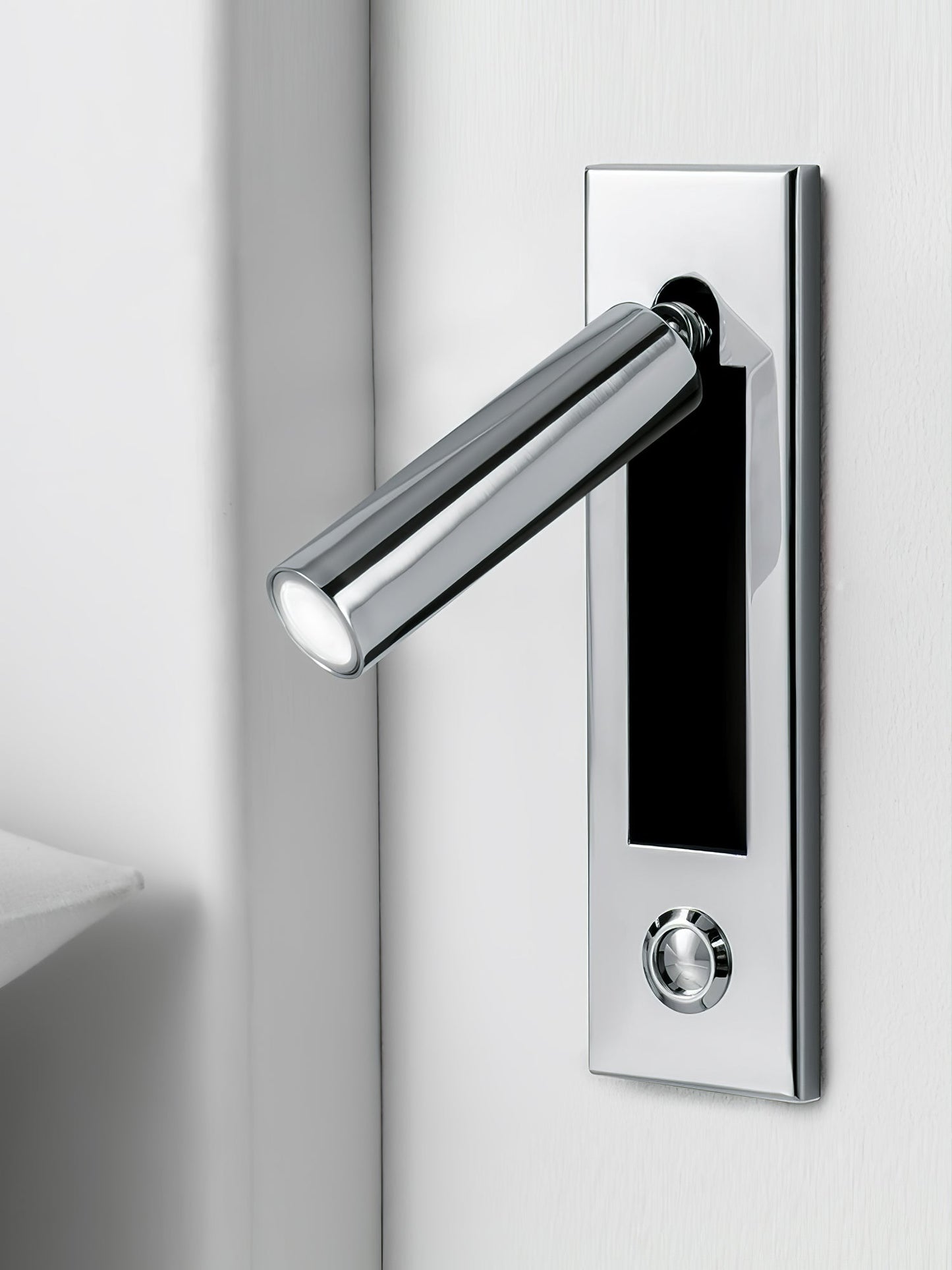 Sleek Contemporary Recessed LED Wall Light Fixture