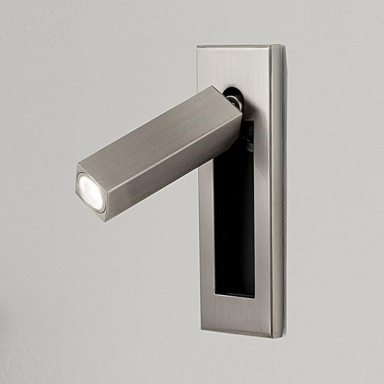 Sleek Contemporary Recessed LED Wall Light Fixture