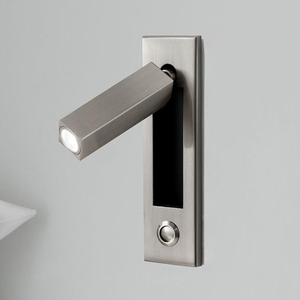 Sleek Contemporary Recessed LED Wall Light Fixture