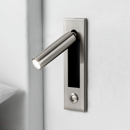 Sleek Contemporary Recessed LED Wall Light Fixture