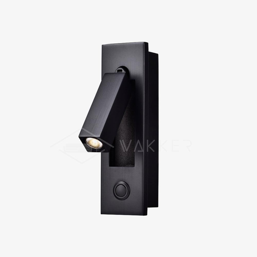 Sleek Contemporary Recessed LED Wall Light Fixture