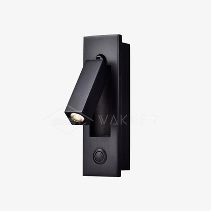 Sleek Contemporary Recessed LED Wall Light Fixture