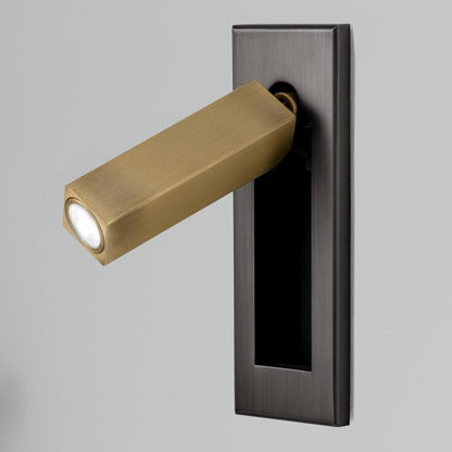 Sleek Contemporary Recessed LED Wall Light Fixture