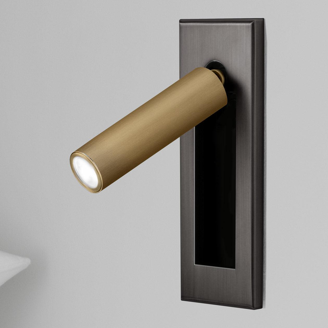 Sleek Contemporary Recessed LED Wall Light Fixture