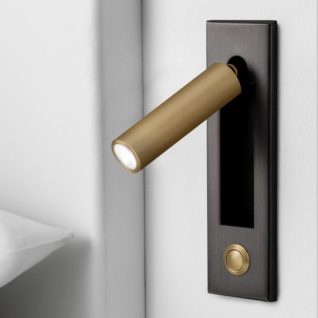 Sleek Contemporary Recessed LED Wall Light Fixture