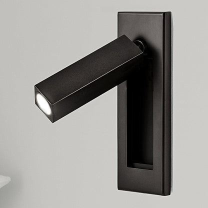 Sleek Contemporary Recessed LED Wall Light Fixture