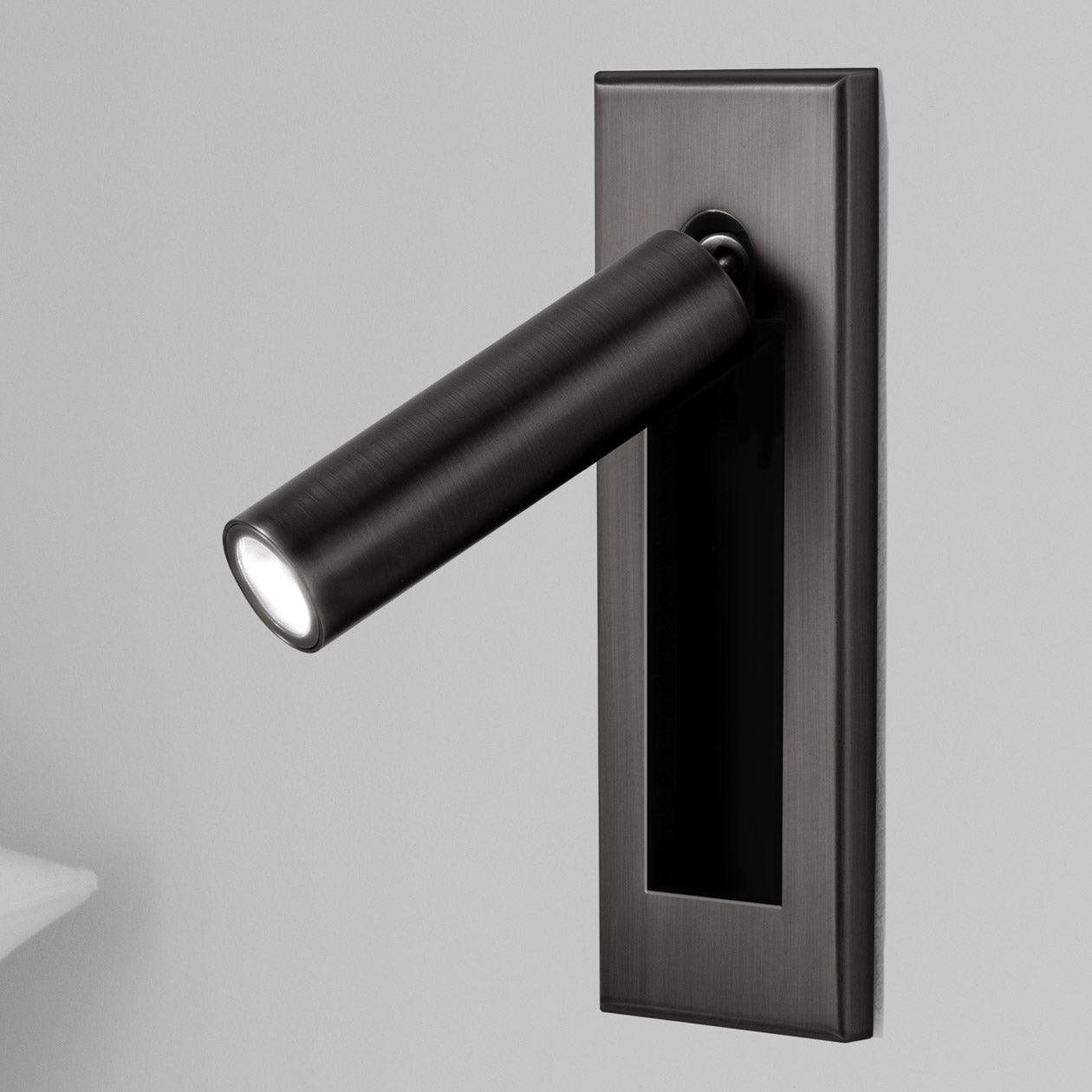 Sleek Contemporary Recessed LED Wall Light Fixture