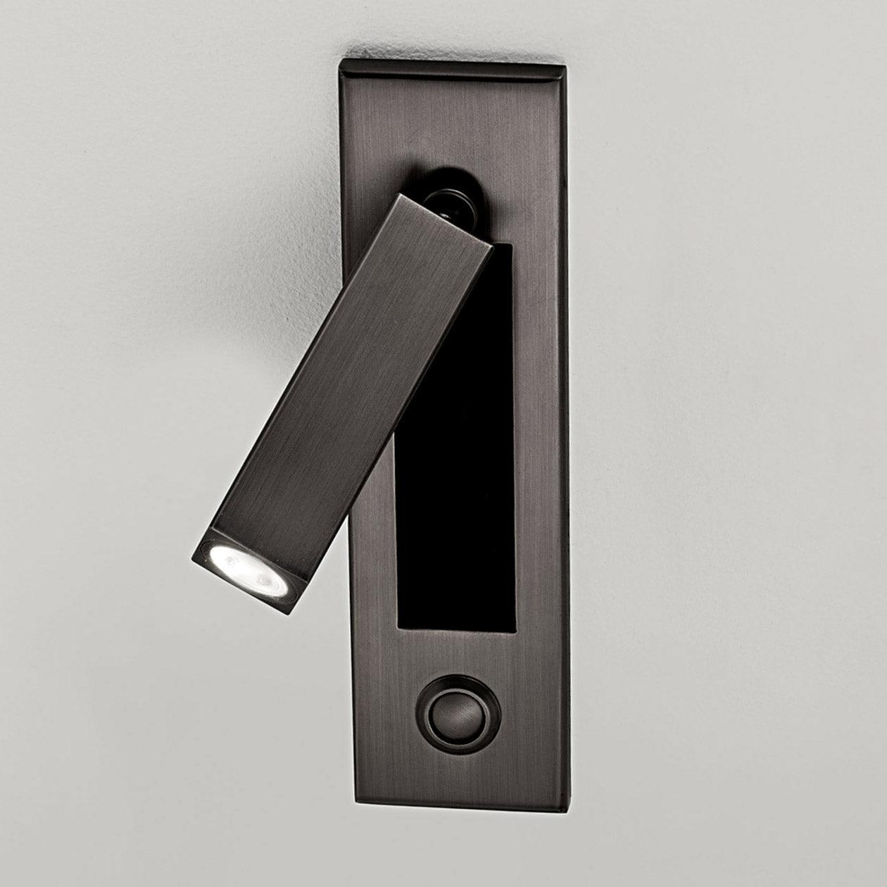 Sleek Contemporary Recessed LED Wall Light Fixture