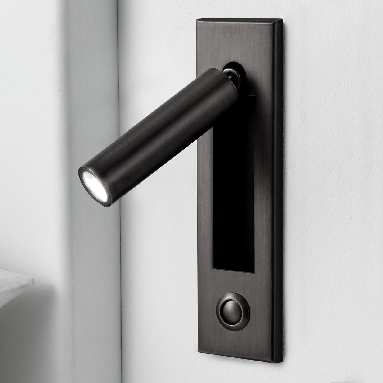 Sleek Contemporary Recessed LED Wall Light Fixture