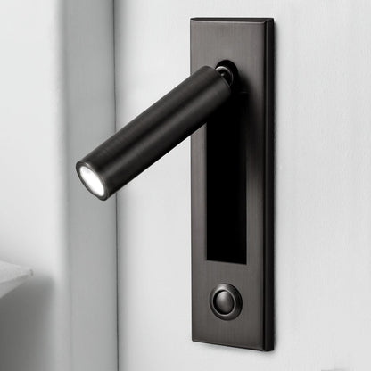 Sleek Contemporary Recessed LED Wall Light Fixture