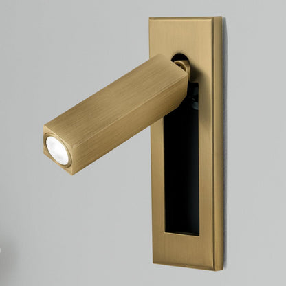 Sleek Contemporary Recessed LED Wall Light Fixture