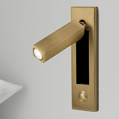 Sleek Contemporary Recessed LED Wall Light Fixture