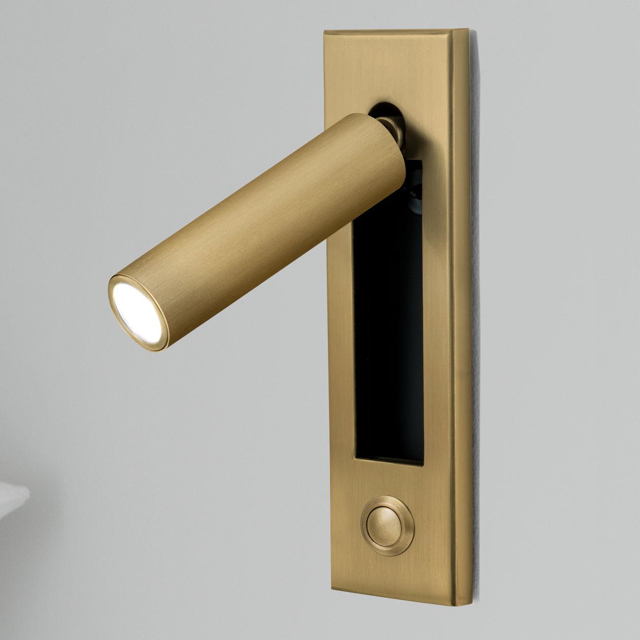 Sleek Contemporary Recessed LED Wall Light Fixture