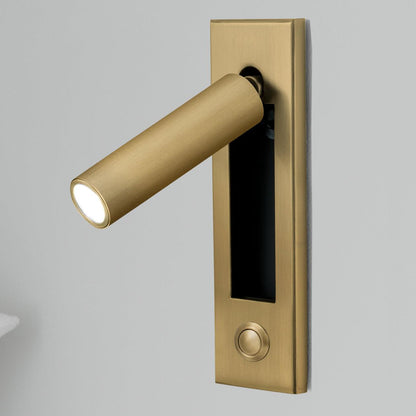 Sleek Contemporary Recessed LED Wall Light Fixture
