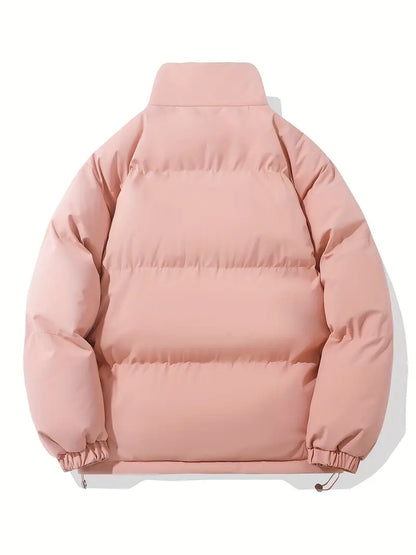 Relaxed Fit Hoodie Zip Up Jacket - Soft Comfort