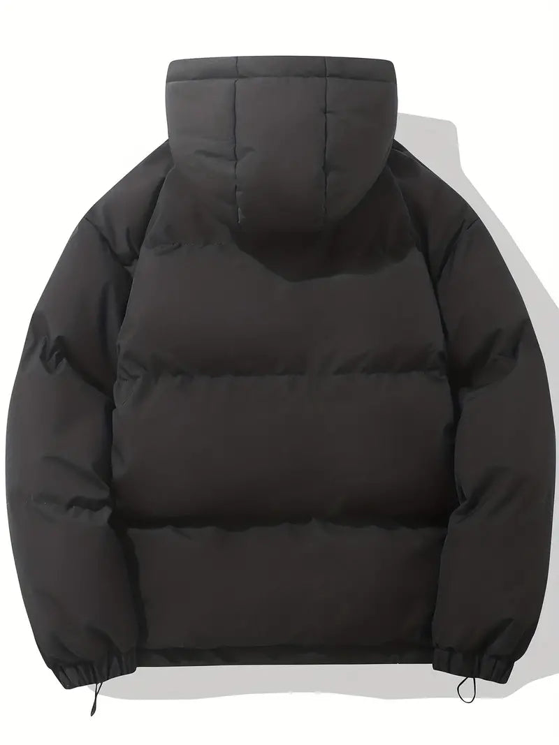 Relaxed Fit Hoodie Zip Up Jacket - Soft Comfort