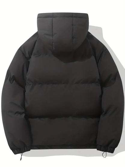 Relaxed Fit Hoodie Zip Up Jacket - Soft Comfort