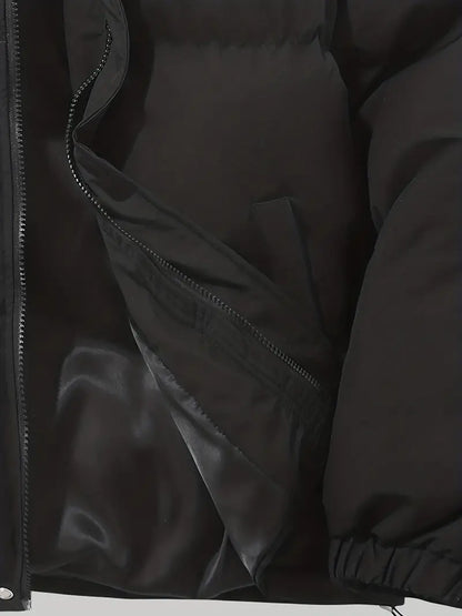 Relaxed Fit Hoodie Zip Up Jacket - Soft Comfort