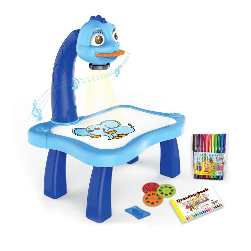 Colorful Kids LED Art Projector with Music