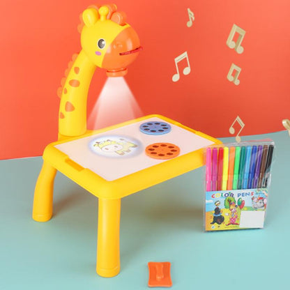 Colorful Kids LED Art Projector with Music