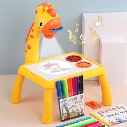 Colorful Kids LED Art Projector with Music