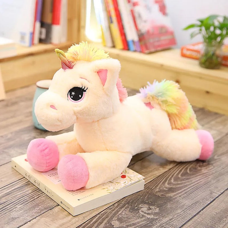 EnchantedDream | Adorable Colorful 80cm Unicorn Plush Toy for Kids 1