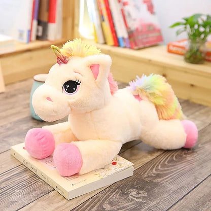 EnchantedDream | Adorable Colorful 80cm Unicorn Plush Toy for Kids 2