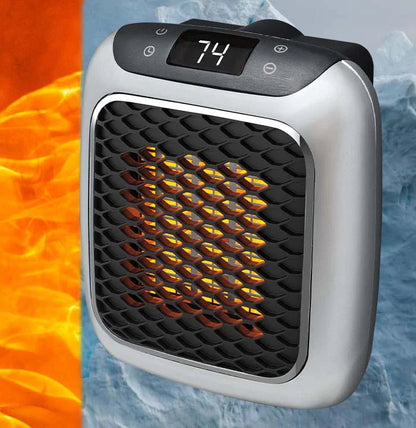 Compact 800W Electric Space Heater with Safety Features
