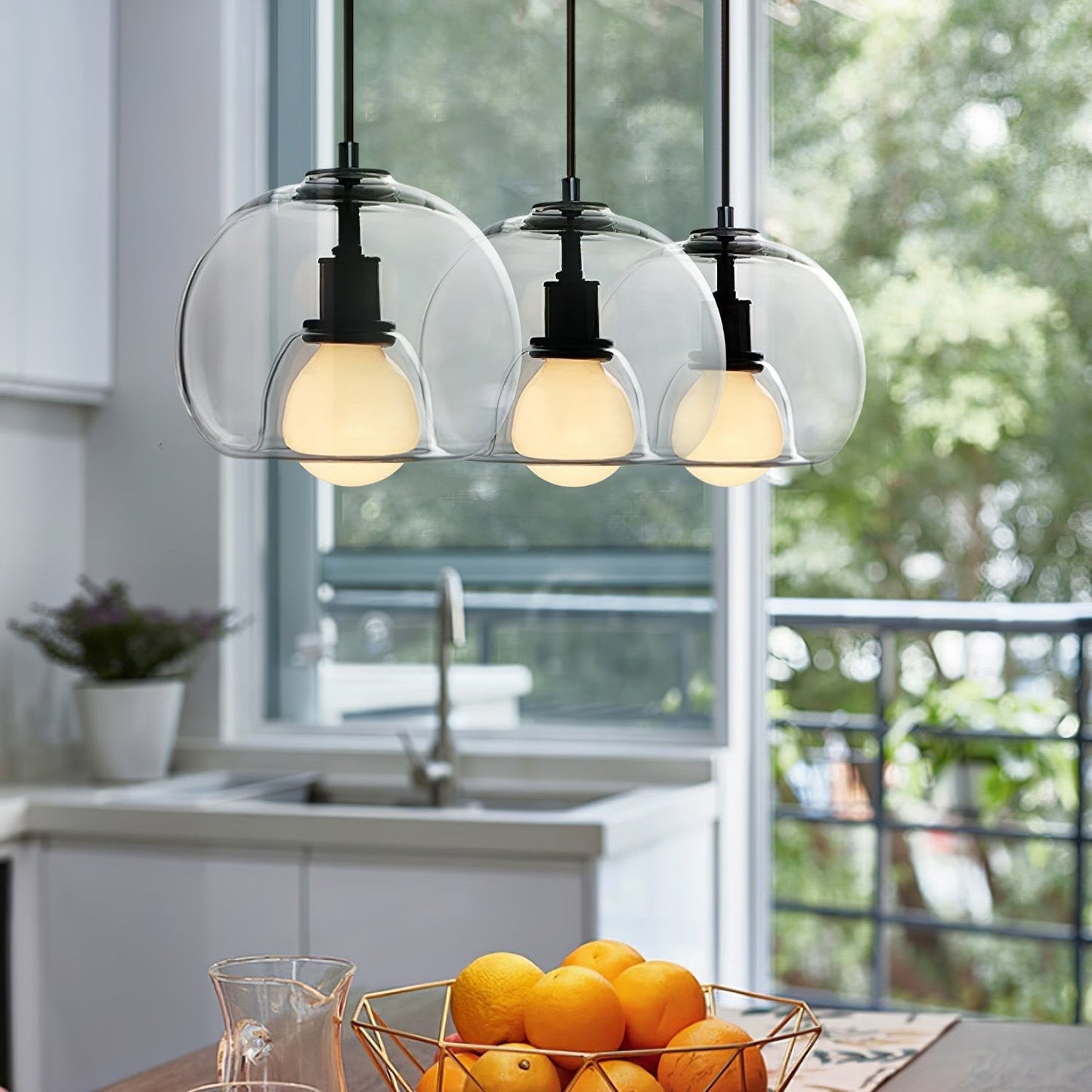 Modern LED Drop Light for Chic Homes