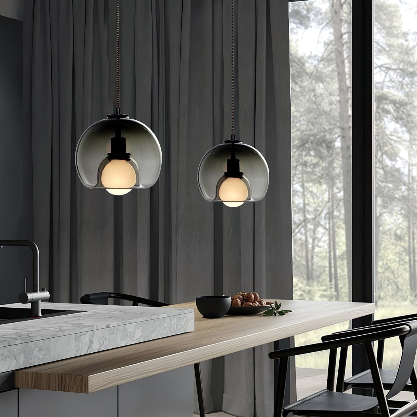 Modern LED Drop Light for Chic Homes