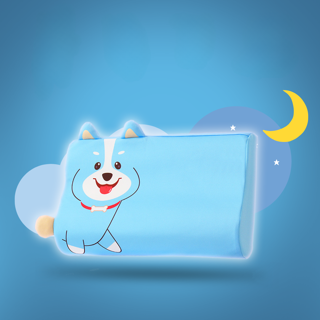 Comfortable Kids Sleep Pillow with Soft Memory Foam Support - Fesara
