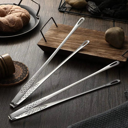 Premium Stainless Steel BBQ Tongs for Grilling