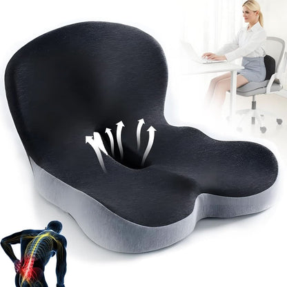 Orthopedic Memory Foam Back Support Cushion