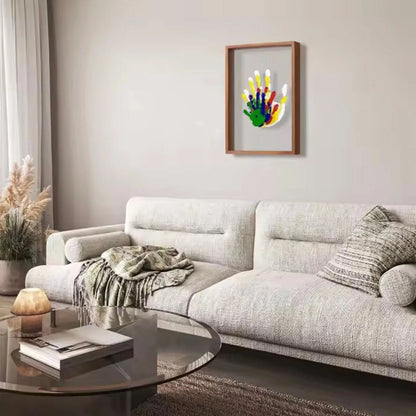 Personalized Baby Wooden Handprint Frame - Fesara
