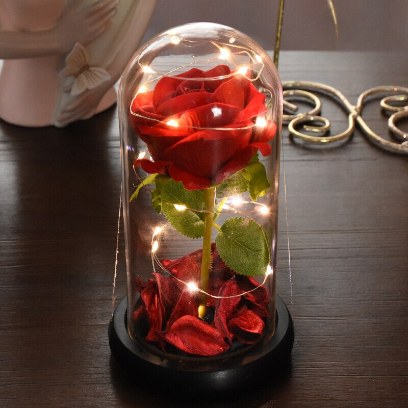 Beautiful Long Lasting Dark Red Silk Flowers - Fesara