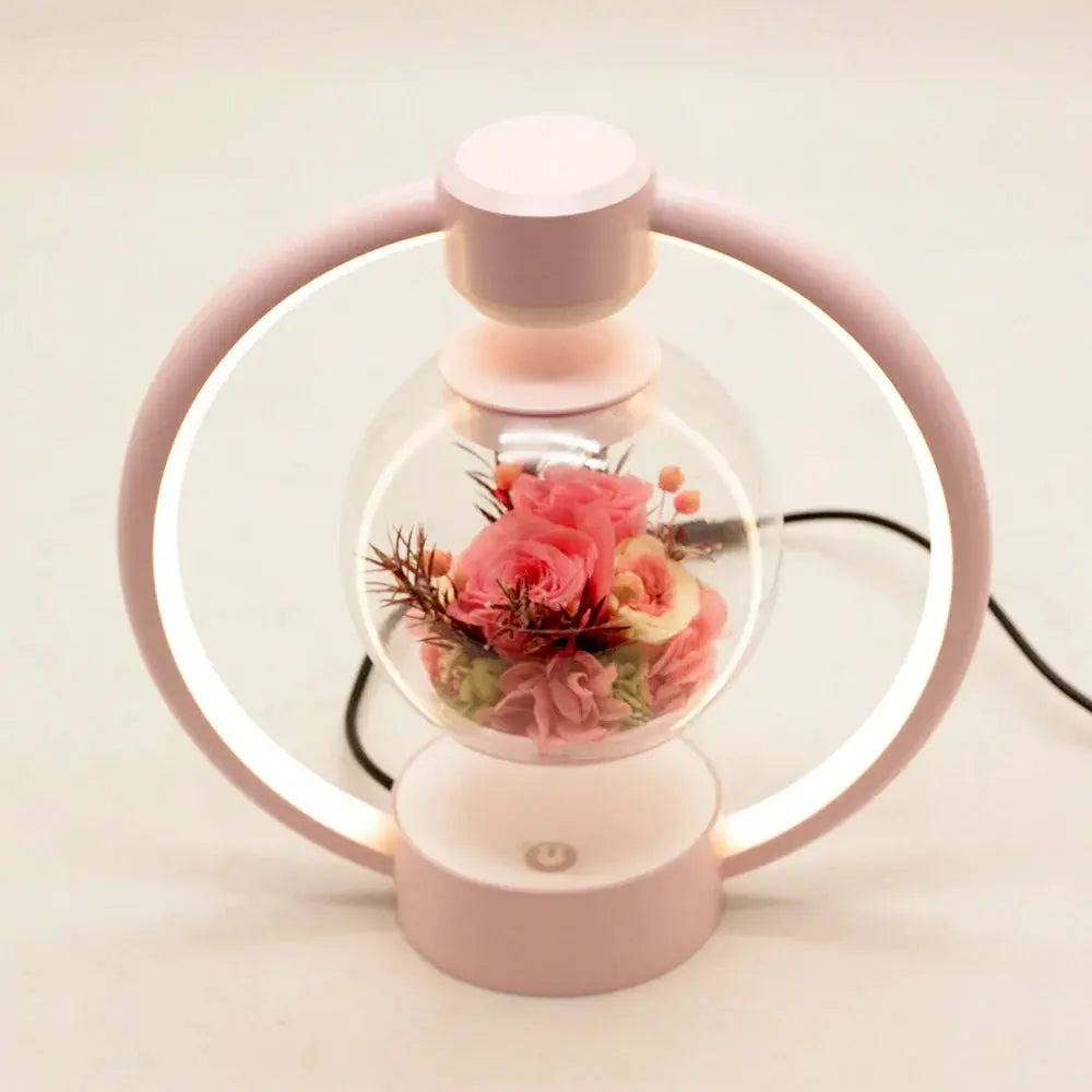 Sleek Floating Desk Lamp with Bright LED Light