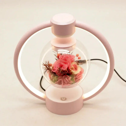 Sleek Floating Desk Lamp with Bright LED Light