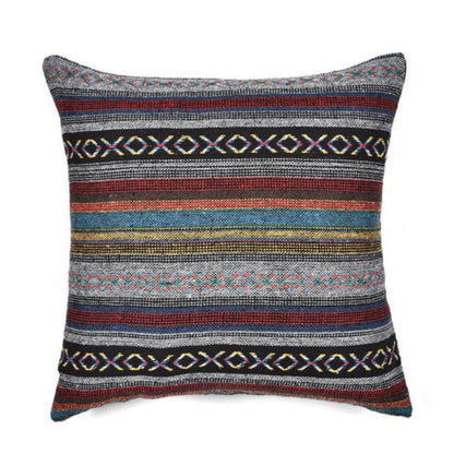 Colorful Global Pattern Throw Pillow Cover