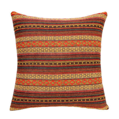 Colorful Global Pattern Throw Pillow Cover