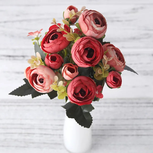 Beautiful Artificial Flower Wall Decor
