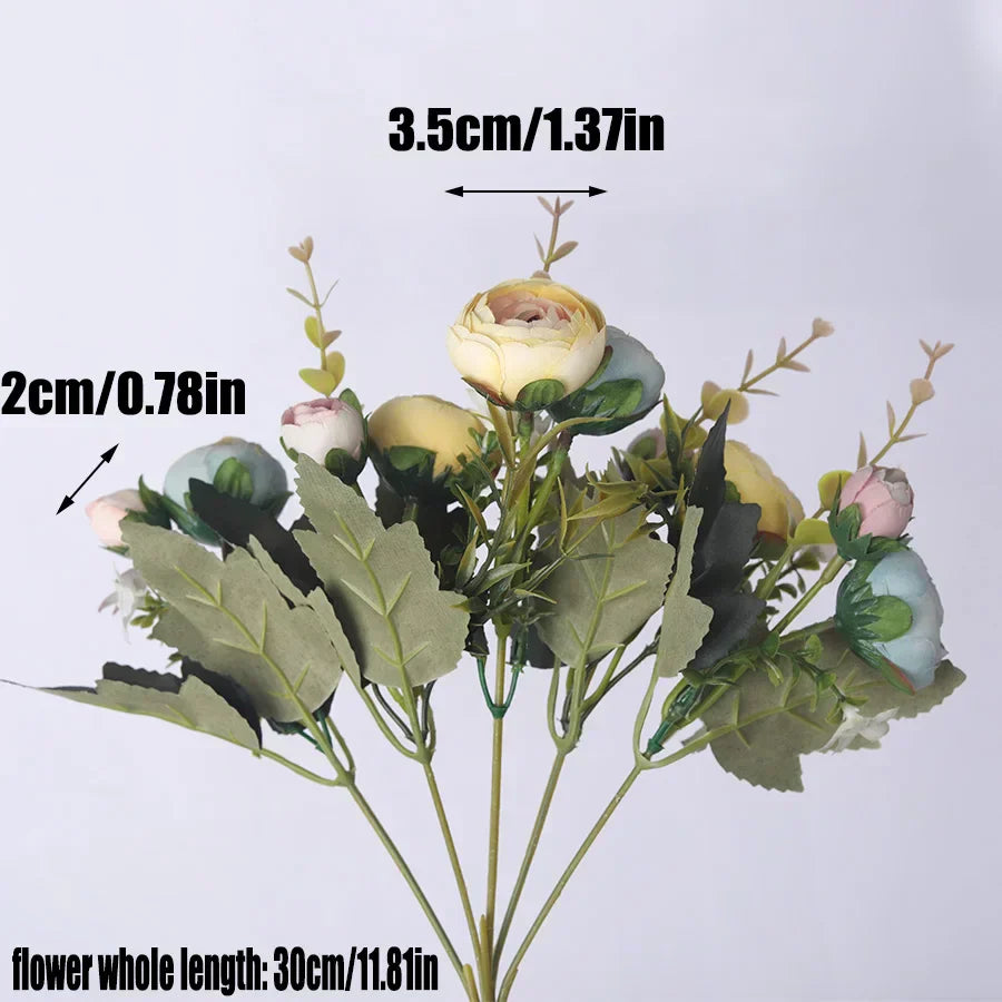 Beautiful Artificial Flower Wall Decor