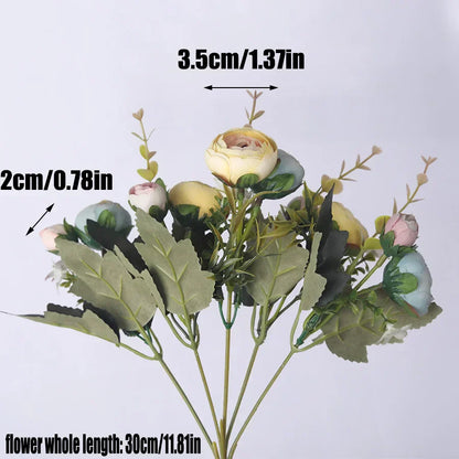 Beautiful Artificial Flower Wall Decor