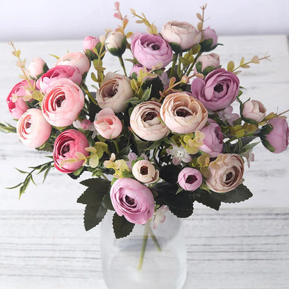 Beautiful Artificial Flower Wall Decor