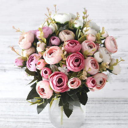 Beautiful Artificial Flower Wall Decor