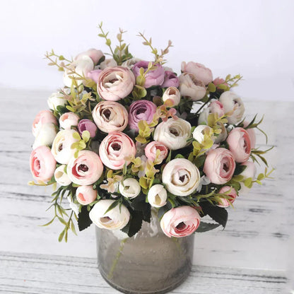 Beautiful Artificial Flower Wall Decor
